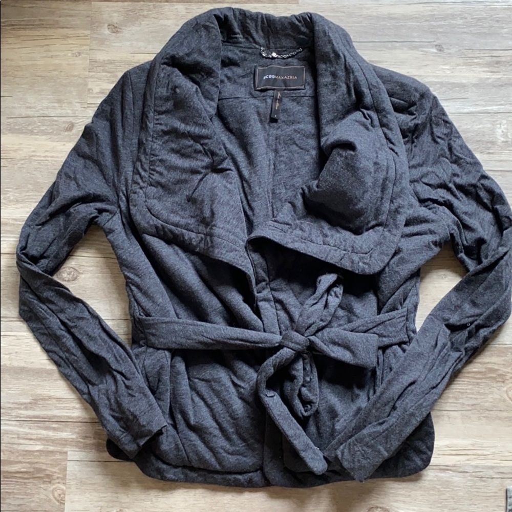 wrap sweater jacket